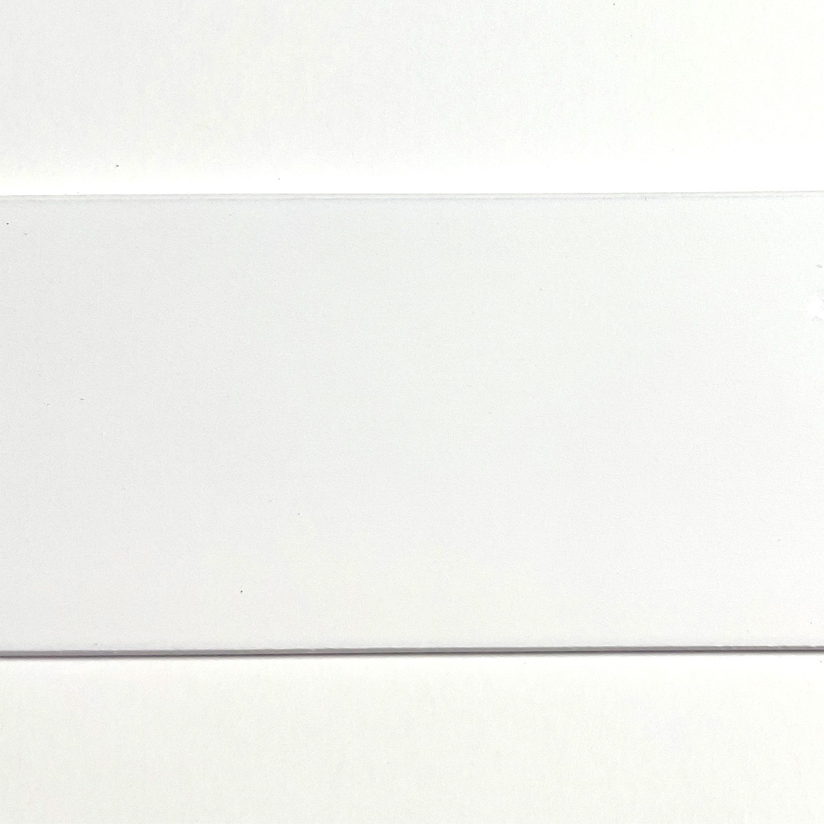 Pure White 2" Real Wood blinds finish swatch