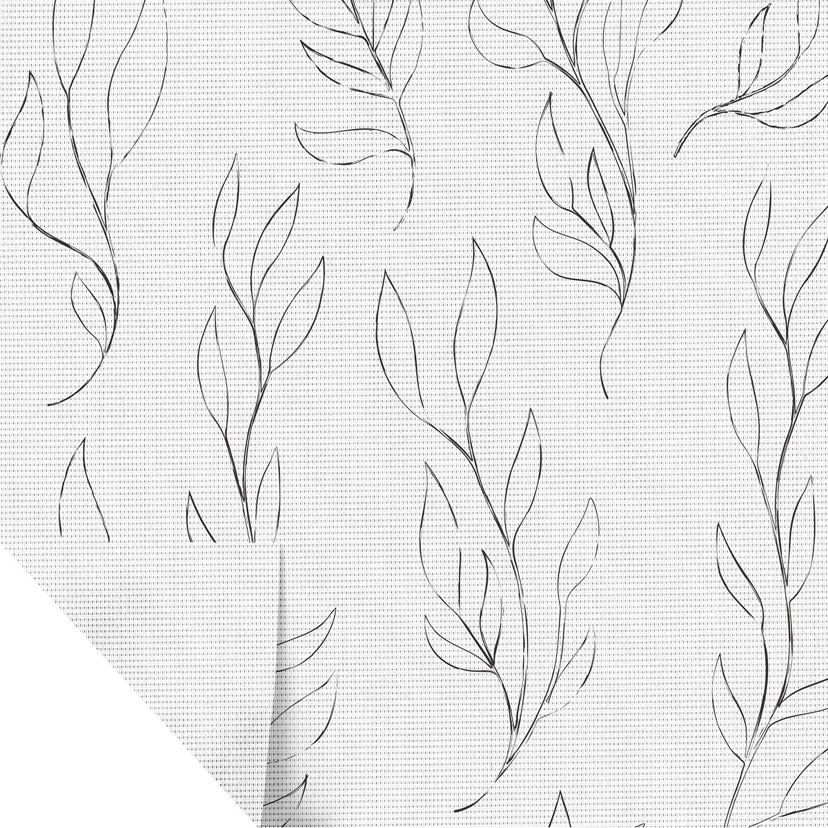 Mindful Screen (3%) Tuxedo solar screen roller shade fabric